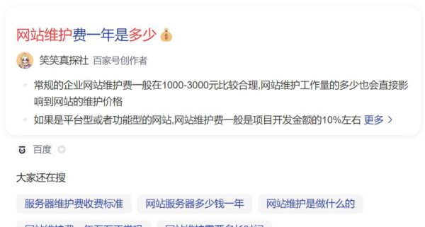 网站续费，维护，低至200元每年，市场价10%左右